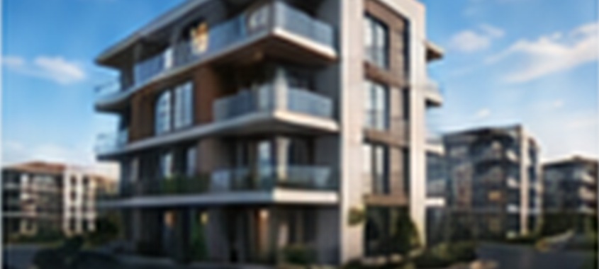 Modern Site İçerisinde Geniş Daire
